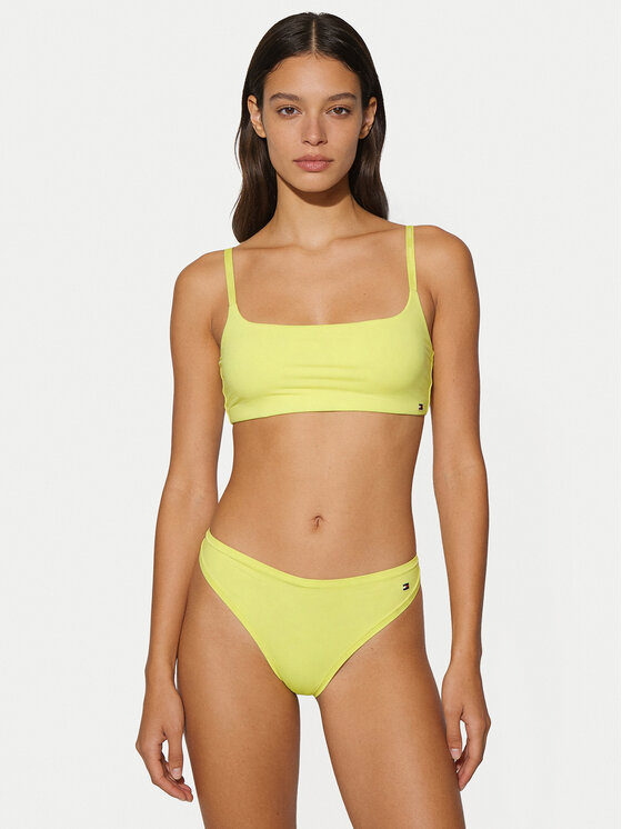Tommy Hilfiger Tommy Hilfiger Top de sujetador UW0UW06223 Amarillo claro