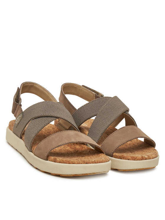 Keen Босоніжки Keen Elle Criss Cross 1028630 Сірий