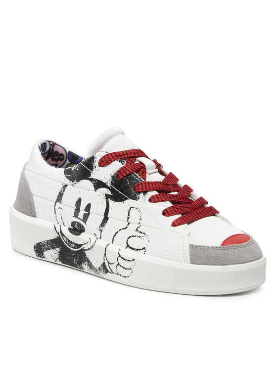 Desigual Αθλητικά Desigual Mickey 22SSKP12 Λευκό