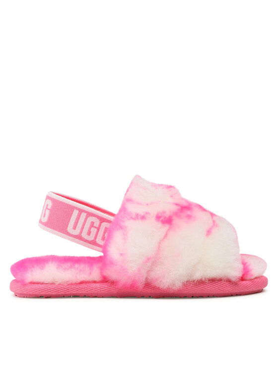 Ugg Papuče Ugg T Fluff Yeah Slide Marble 1123638T Ružičasta
