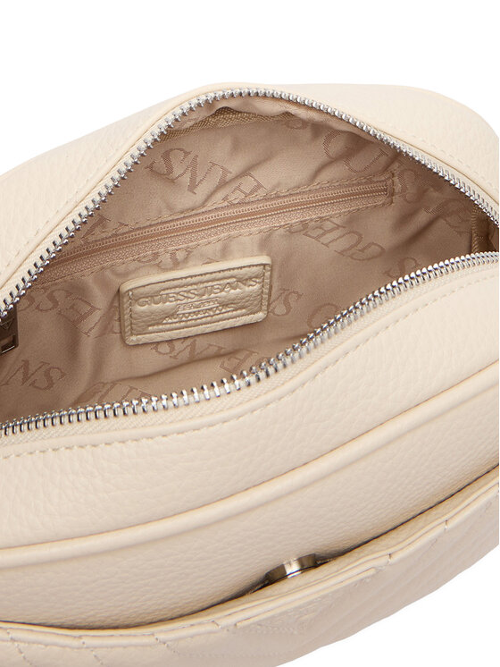 Guess Jeans Kabelka Guess Jeans CWBEO-GUESS-M-001-09 Krémová