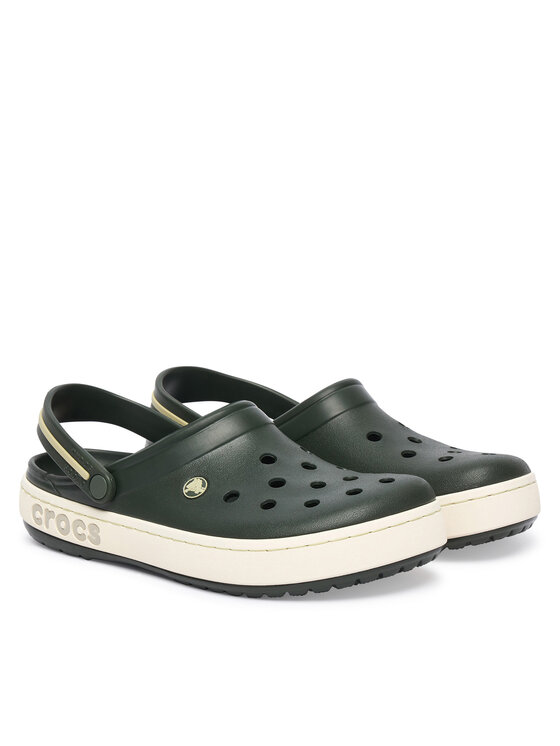 Crocs Шльопанці Crocs Crocband Heritage Clog 213224 Зелений