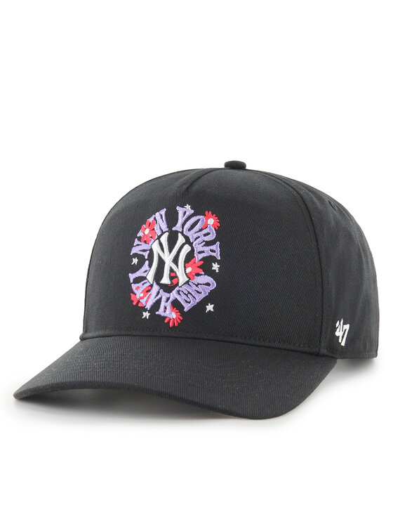 47 Brand Šiltovka 47 Brand New York Yankees MLB Flora Hitch B-FLRAH17HTP Čierna