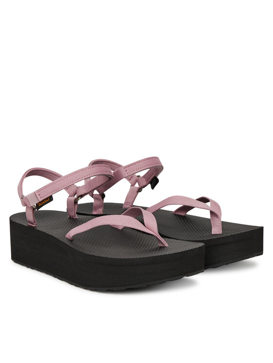 Teva Босоніжки Teva Flatform Slim 1164630 Рожевий