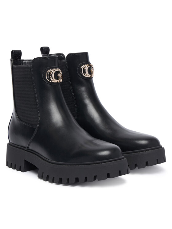 Guess Челсі Guess FLTFID ELE10 Чорний