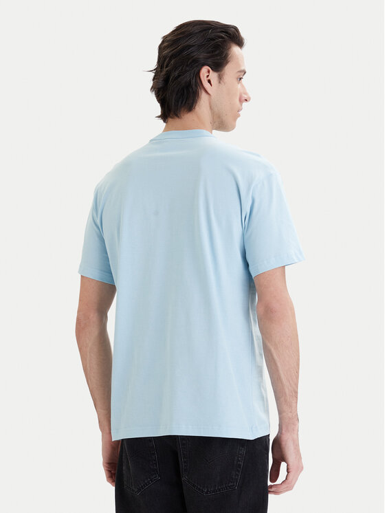 Versace Jeans Couture Versace Jeans Couture Camiseta 80GAHT01 CJ00T Azul Regular Fit