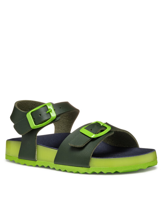 Geox Sandale Geox J Ghita J558LC 0003W C3X2K M Kaki