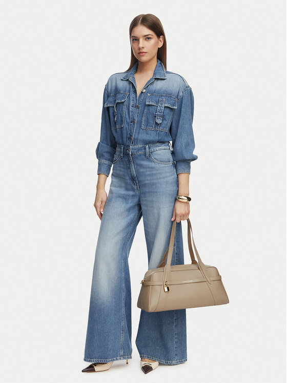 Elisabetta Franchi Сумка Elisabetta Franchi BS-31N-62E2-V1000 Темно-бежевий