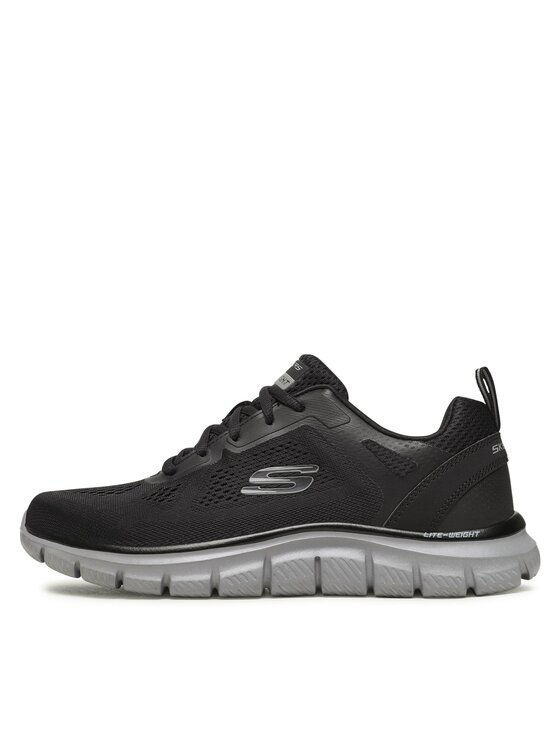 Skechers Snīkeri Skechers Track Broader 232698/BKCC Melns