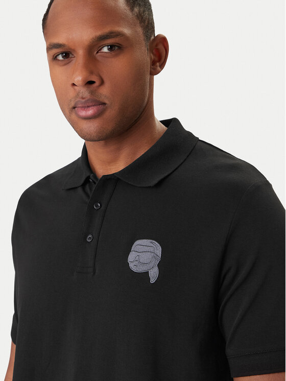 KARL LAGERFELD KARL LAGERFELD Polo 745022 561235 Negro Regular Fit