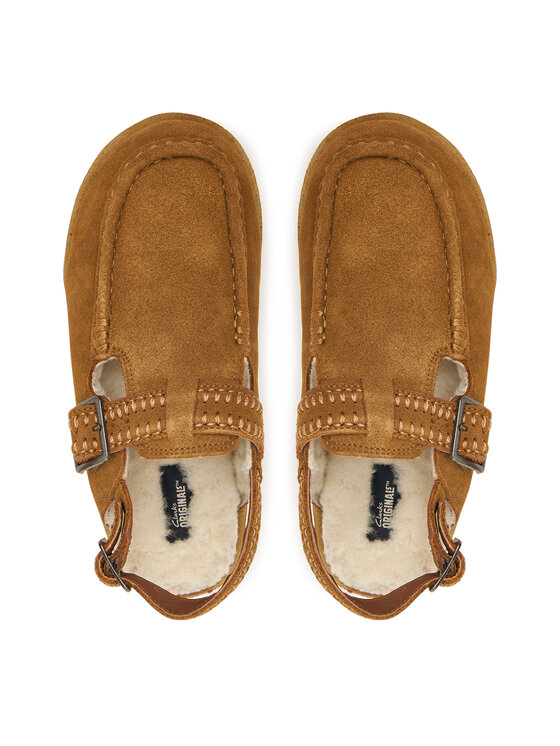 Clarks Сандали Clarks Meare Easy Mid 26329387 Кафяв
