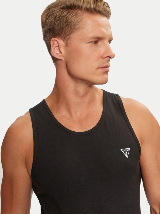 Guess Guess Комплект майок без рукавів U97G15 KCD31 Чорний Regular Fit
