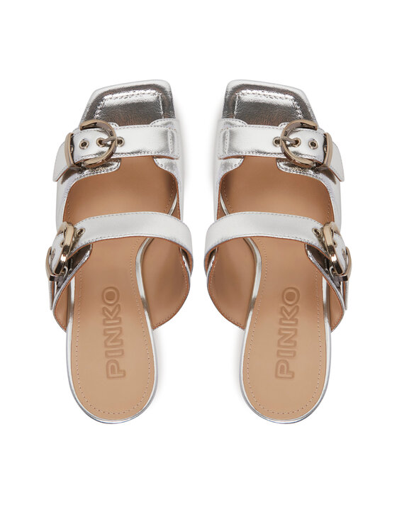 PINKO Шльопанці PINKO Lisa 13 SD0309 P049 Срібний