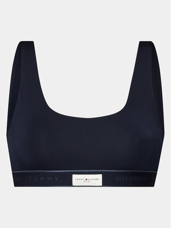 Tommy Hilfiger Tommy Hilfiger Top grudnjak UW0UW04746 Tamnoplava