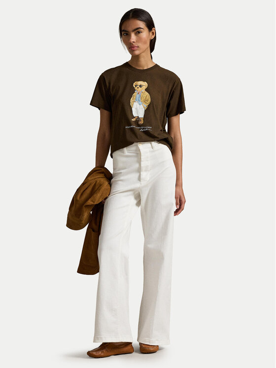 Polo Ralph Lauren Polo Ralph Lauren Camiseta 211A96599001 Marrón Relaxed Fit