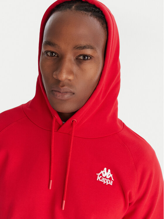 Kappa Kappa Sudadera Authentic 321W7GW Rojo Regular Fit