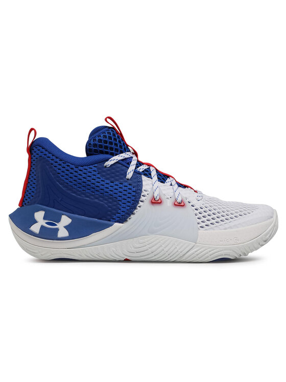 Under Armour Čevlji za košarko Under Armour Ua Embiid 1 3023086-107 Bela