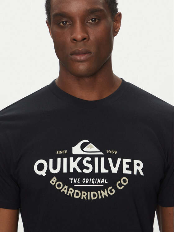 Quiksilver Quiksilver Футболка EQYZT08064 Чорний Regular Fit