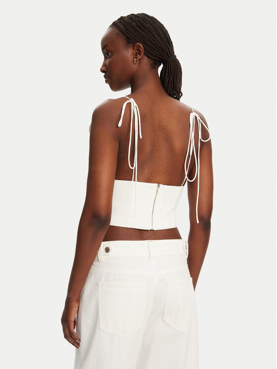 Bardot Bardot Топ 59727TB1 Білий Regular Fit