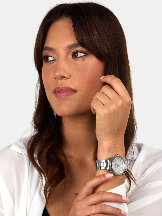 KARL LAGERFELD Hodinky KARL LAGERFELD R0553101509 Strieborná