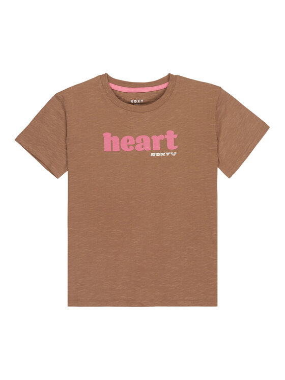 Roxy Roxy Camiseta Orchid Art ERGZT04142 Marrón Regular Fit