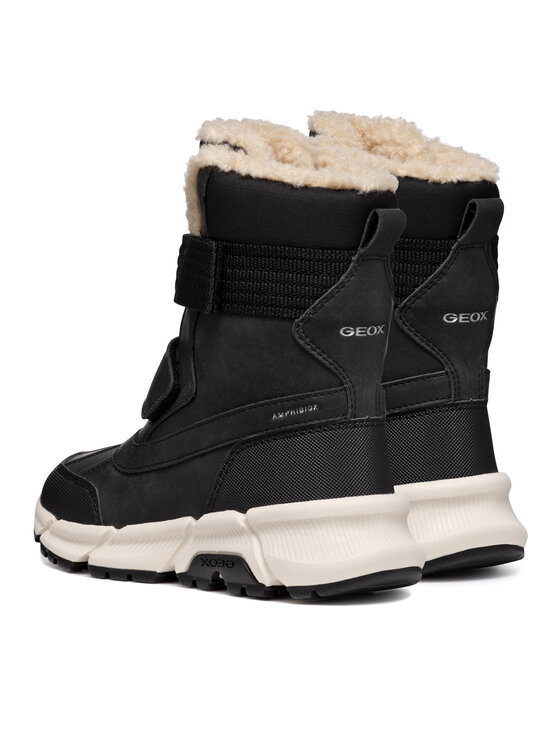 Geox Cizme de zăpadă Geox J Flexyper Plus Boy J46LCF 0MEFU C9999 M Negru
