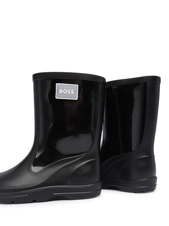 BOSS Gumijas zābaki BOSS J52581 S Melns