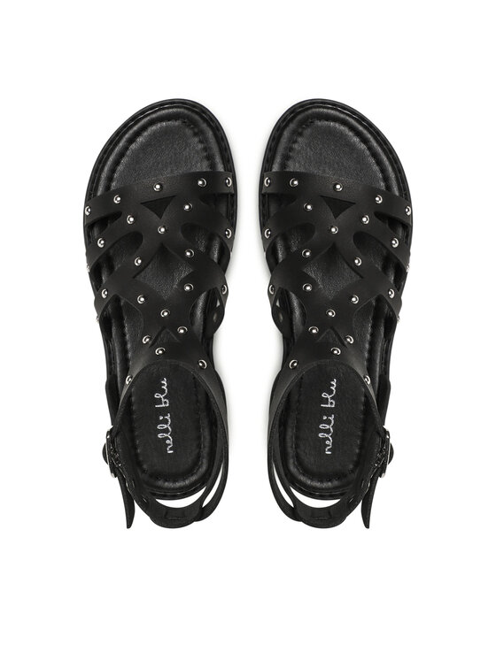 Nelli Blu Sandale Nelli Blu CS1260-42 Negru