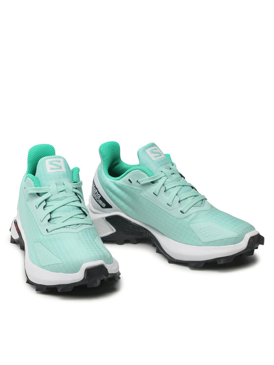 Salomon Bežecké topánky Salomon Alphacross Blast J 416215 09 V0 Zelená