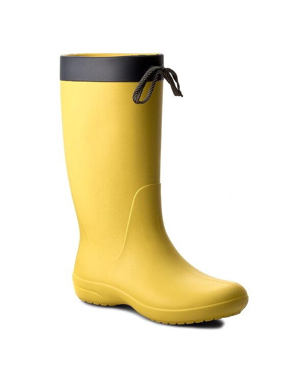 Crocs Γαλότσες Crocs Freesail Rain Boot 203541 Κίτρινο