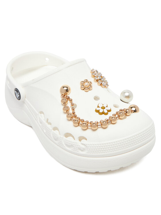 Crocs Accesorii pentru pantofi Crocs PRETTY IN GOLD 5 PACK 10014866 Auriu