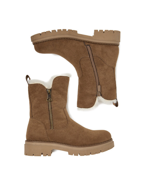 Clara Barson Členková obuv Clara Barson CEO-WS6382-01 Hnedá