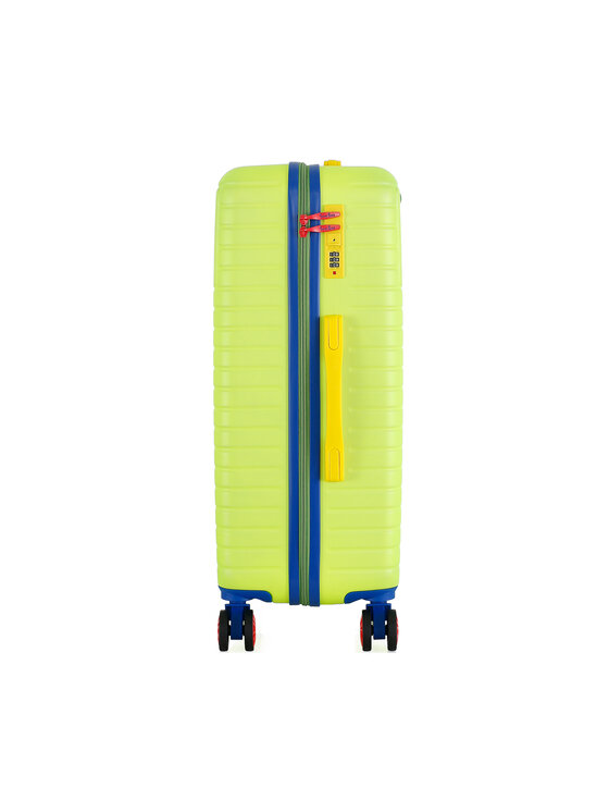 Semi Line Stredný kufor Semi Line T5939-2 Zelená