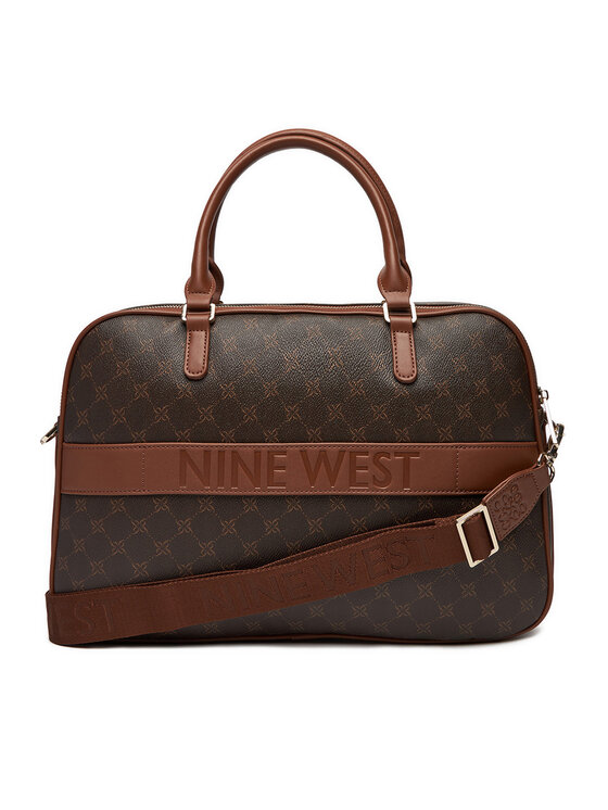 Nine West Brašna na notebook Nine West CEO-NEBRASKA-LDA78172 Hnědá