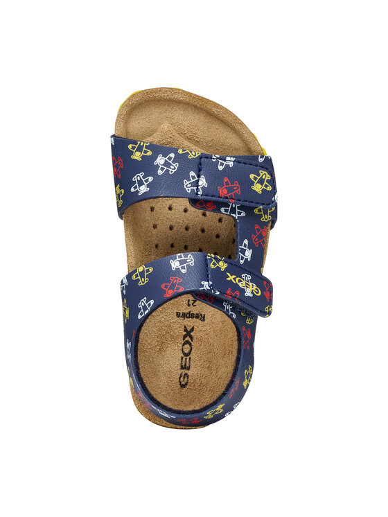Geox Сандали Geox B Sandal Chalki Boy B552QB 00004 C4002 S Тъмносин