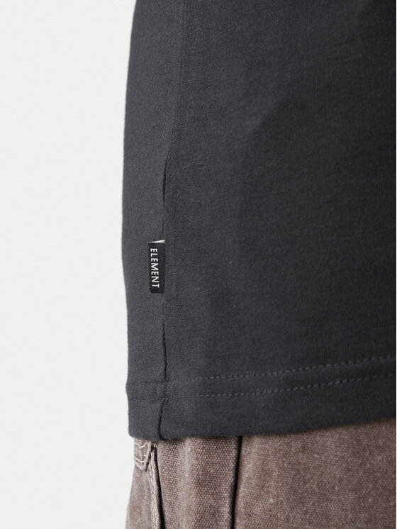 Element Element Camiseta Open Hills ELYZT00580 Negro Regular Fit