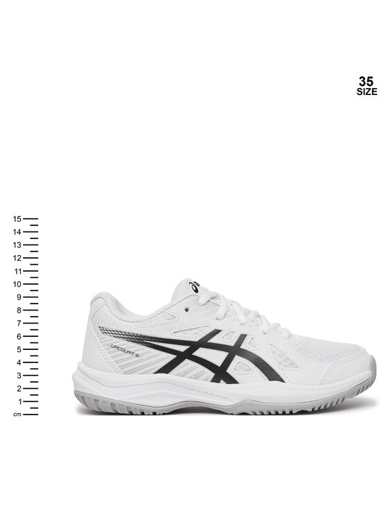 Asics Взуття у спортзал Asics Upcourt 6 Gs 1074A045 Білий