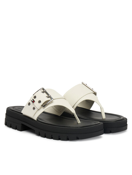 Tommy Jeans Japanke Tommy Jeans Tjw Buckle Sandal EN0EN02948 Bijela