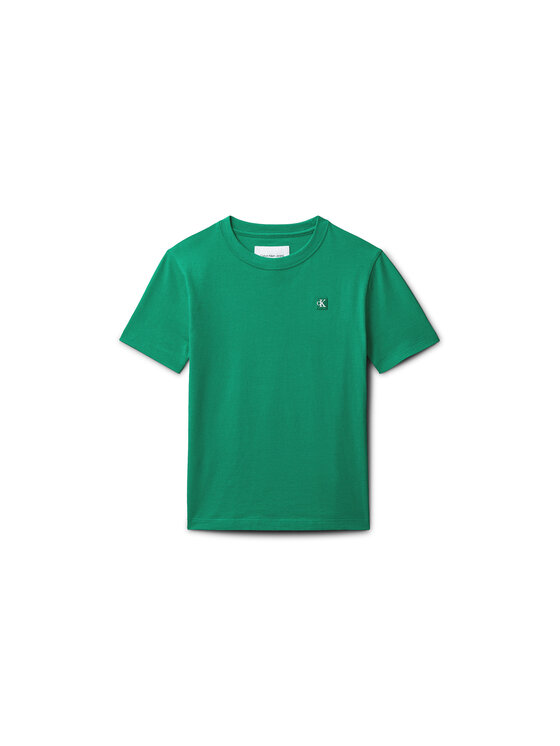 Calvin Klein Jeans Calvin Klein Jeans Camiseta Mono Mini Badge LV1CKSJA30 Verde Regular Fit