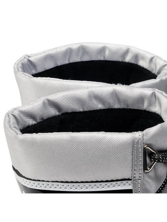 Moon Boot Sněhule Moon Boot Jr G.Quilted Wp 34051400006 M Stříbrná