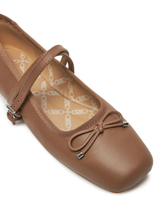 MICHAEL Michael Kors Балетки MICHAEL Michael Kors Collette Flex Ballet 40T4CTFP1L Коричневий