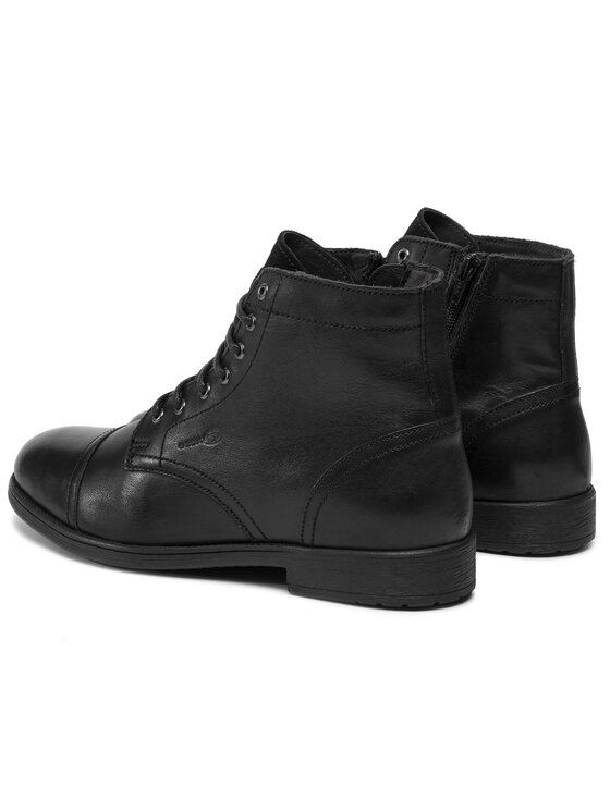 Geox Kozačky Geox U Jaylon C U94Y7C 00043 C9999 Černá