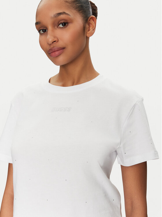 Guess Guess Футболка V5GI00 I3Z14 Білий Boxy Fit