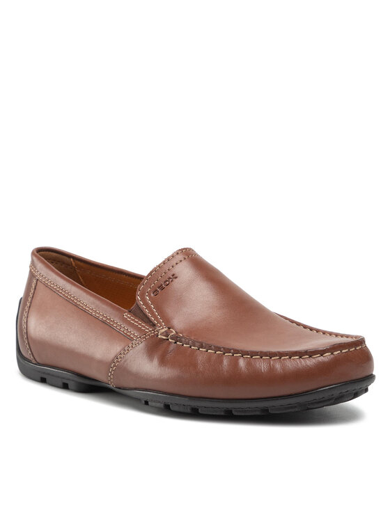 Geox Mokasíny Geox U Moner V U1144V 00039 C6010 Hnedá