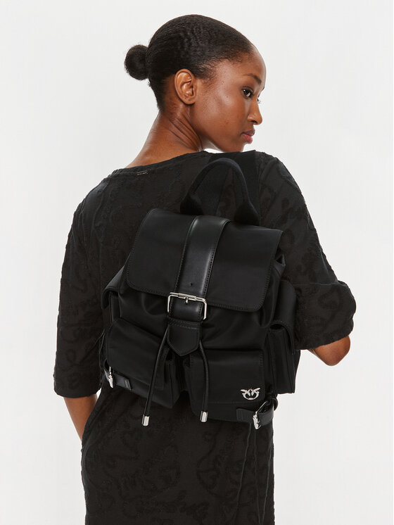 PINKO Раница Pinko Pocket Backpack PE 24 PLTT 102745 A1J4 Черен