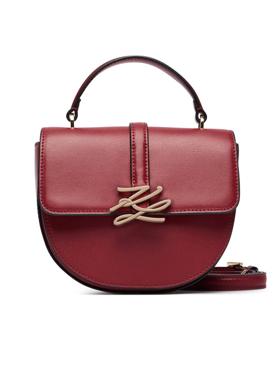 KARL LAGERFELD Torbica KARL LAGERFELD B4W30039 Tamnocrvena