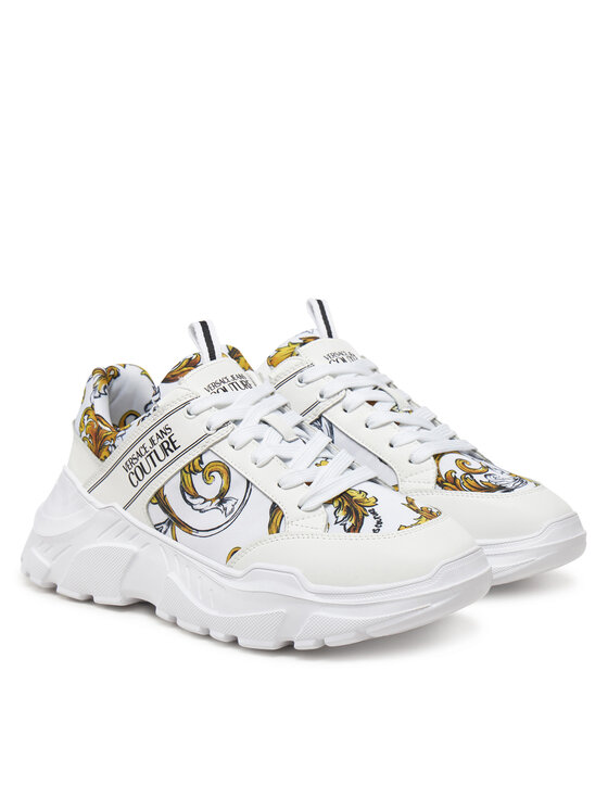 Versace Jeans Couture Снікерcи Versace Jeans Couture 78YA3SC2 Білий