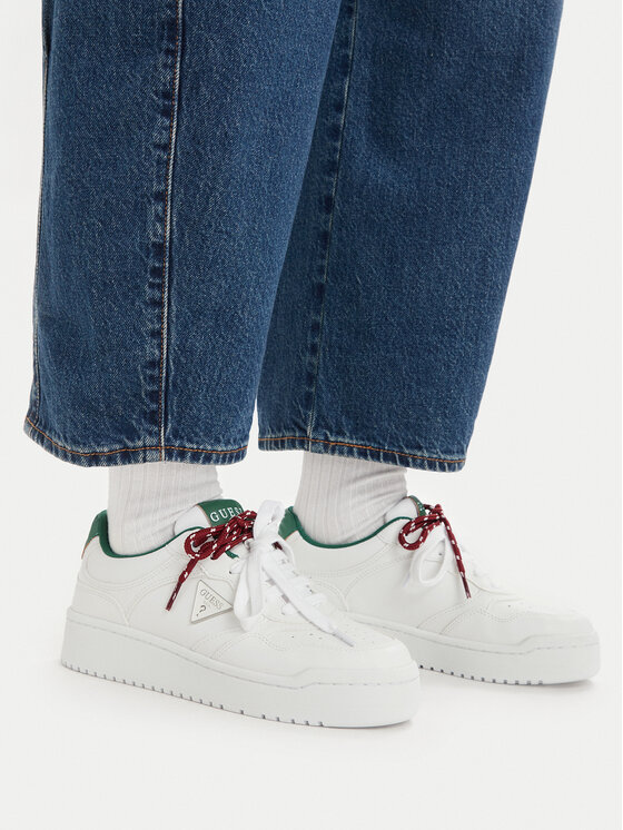Guess Sneakersy Guess FLJM12 ELE12 Biela