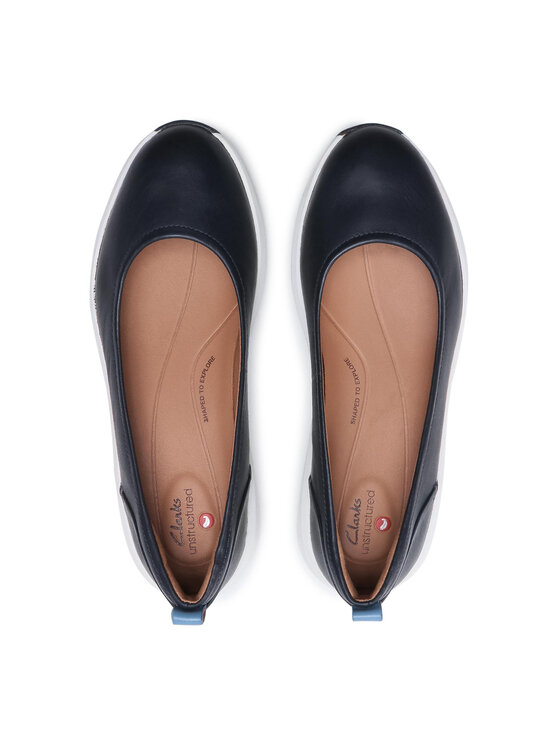 Clarks Nizki čevlji Clarks Un Rio Vibe 261590884 Mornarsko modra