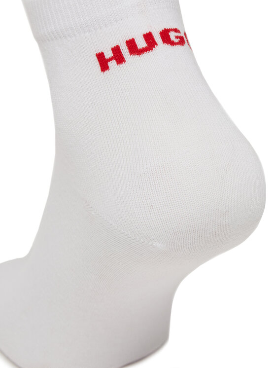 HUGO Dolge nogavice HUGO 50516396 Bela
